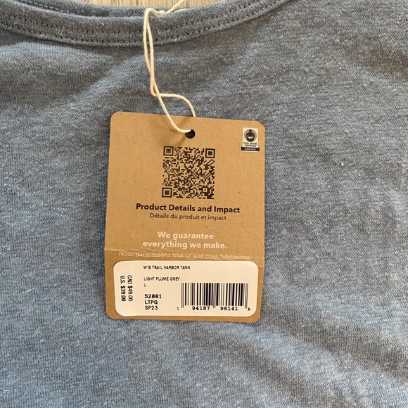 NEW ~ PATAGONIA Trail Harbor Women's Tank Top ~ Utility Blue ~XS S L XL MSRP $39 - Picture 3 of 4